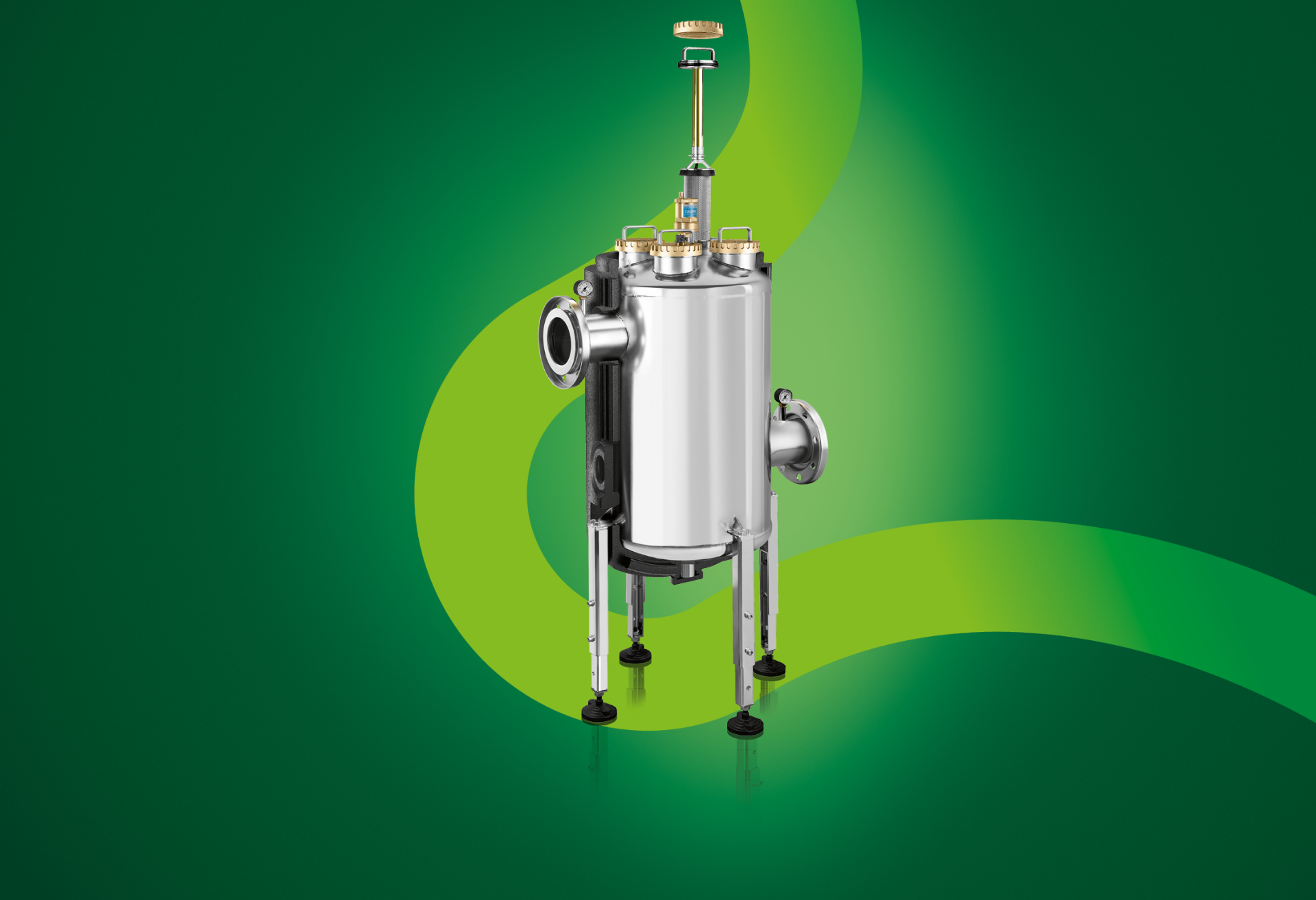 Caleffi lanceert CALEFFI XL voor krachtige vuil- en magnetietafscheiding in grote HVAC-installaties